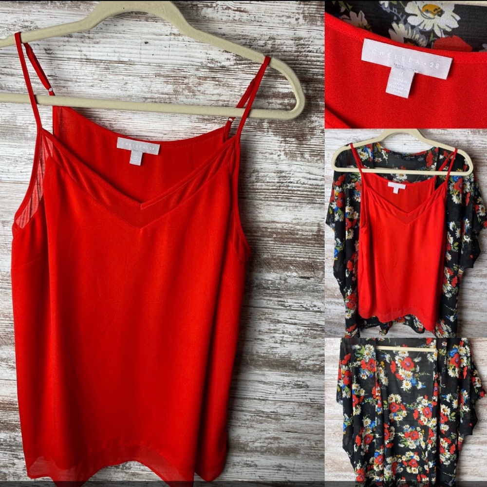 Tank top & kimono